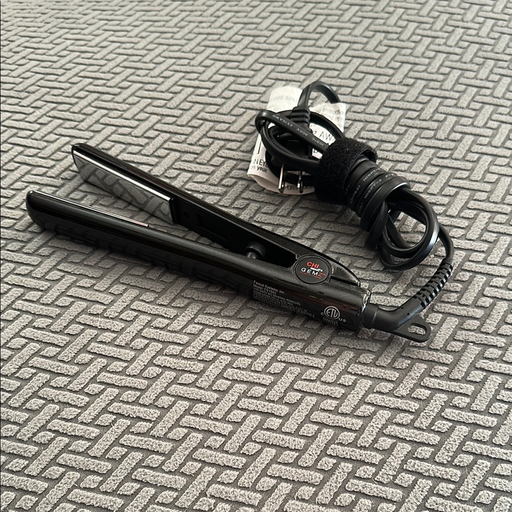 CHI Black Shimmer Hair Mini Hair Straightener